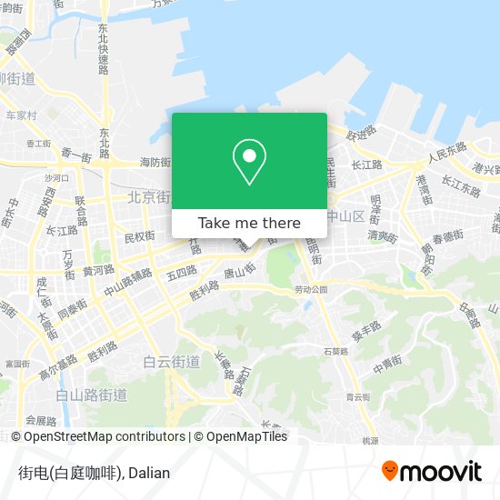 街电(白庭咖啡) map