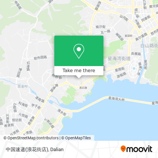 中国速递(浪花街店) map