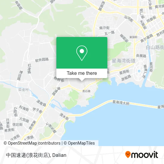 中国速递(浪花街店) map