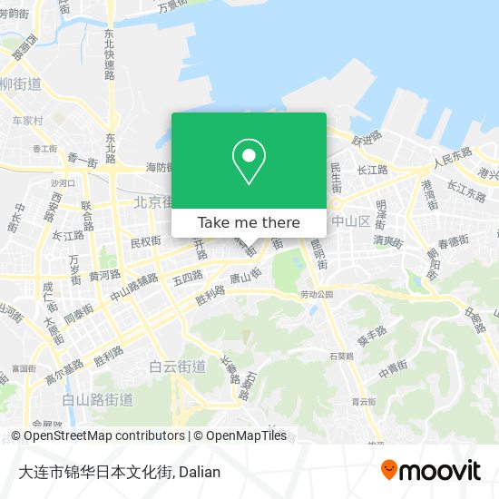 大连市锦华日本文化街 map