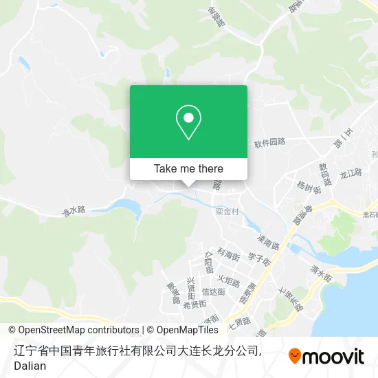 辽宁省中国青年旅行社有限公司大连长龙分公司 map