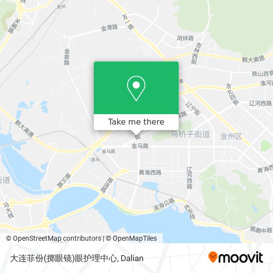 大连菲份(掷眼镜)眼护理中心 map