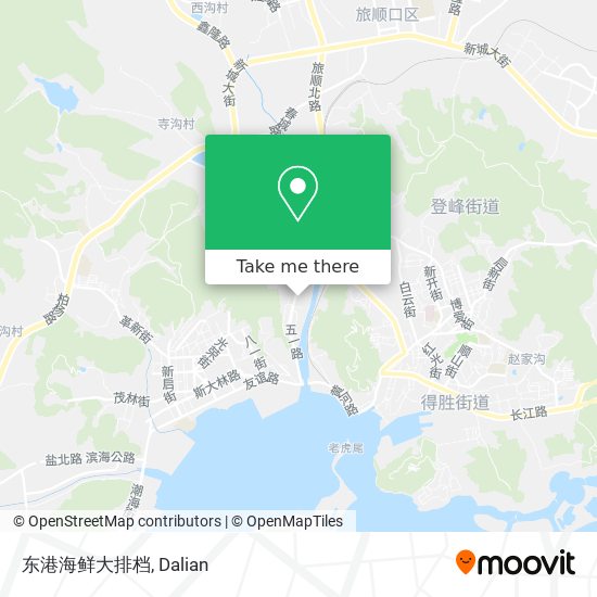 东港海鲜大排档 map