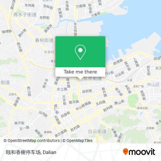 颐和香榭停车场 map