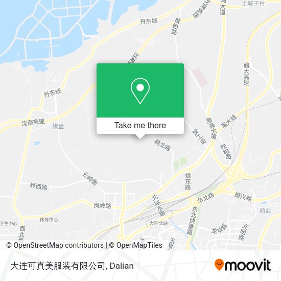 大连可真美服装有限公司 map