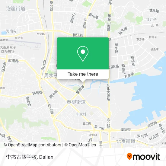 李杰古筝学校 map