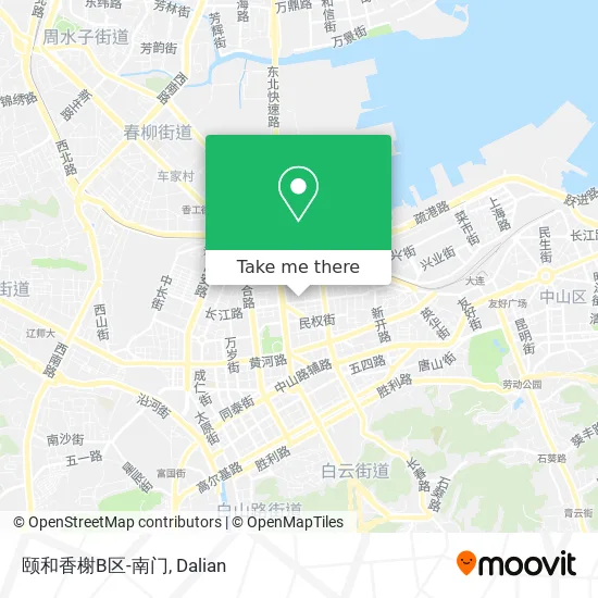 颐和香榭B区-南门 map