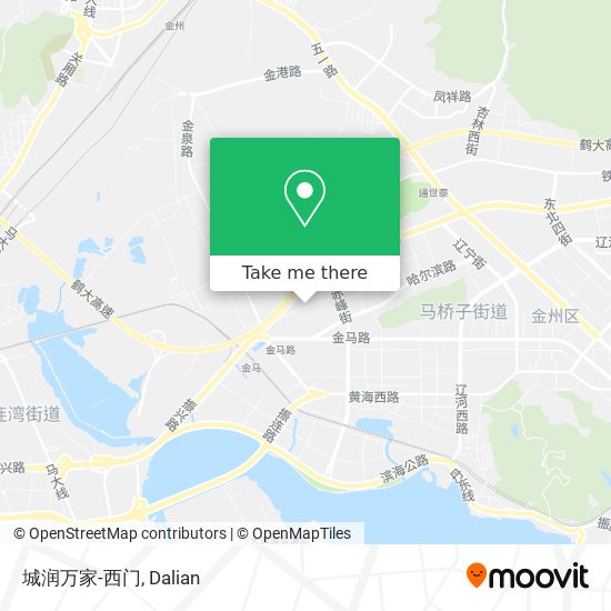 城润万家-西门 map