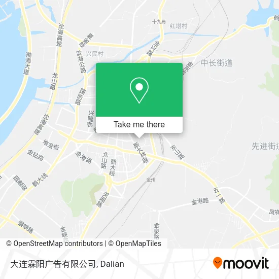 大连霖阳广告有限公司 map