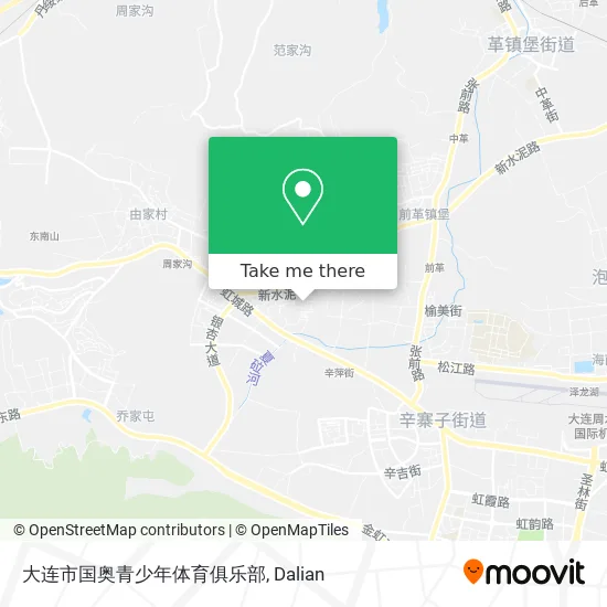 大连市国奥青少年体育俱乐部 map