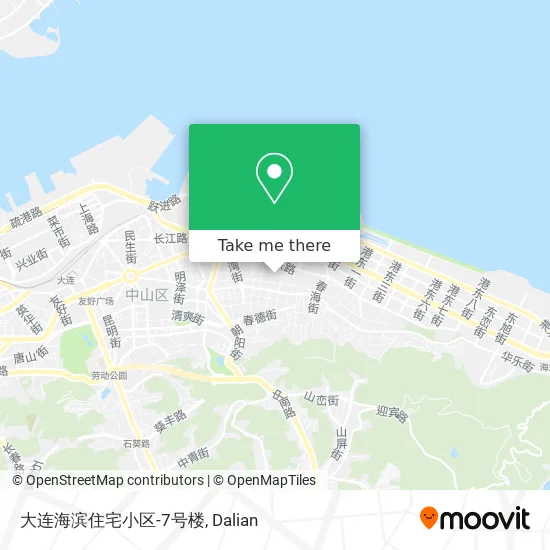 大连海滨住宅小区-7号楼 map