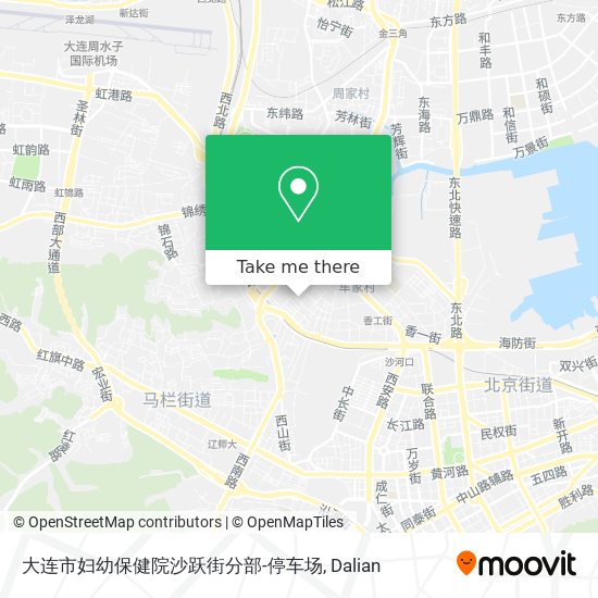 大连市妇幼保健院沙跃街分部-停车场 map