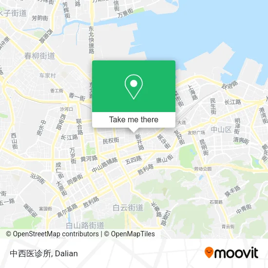 中西医诊所 map