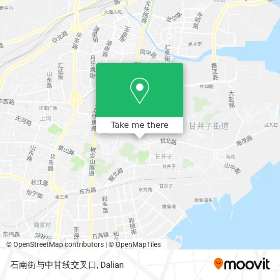 石南街与中甘线交叉口 map