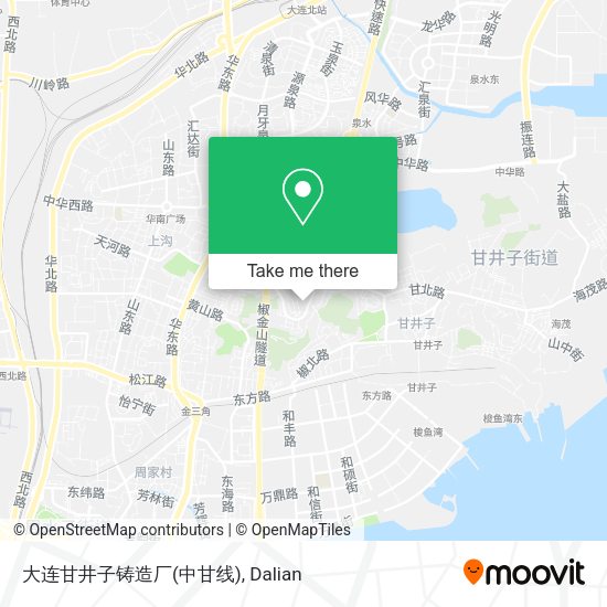 大连甘井子铸造厂(中甘线) map