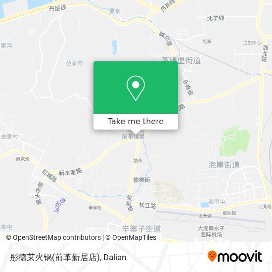 彤德莱火锅(前革新居店) map