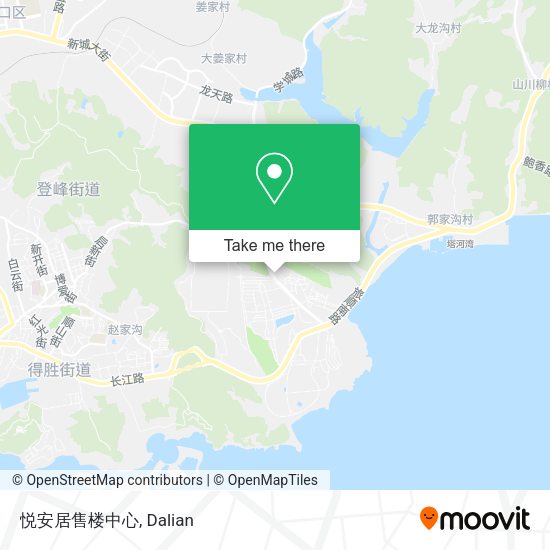 悦安居售楼中心 map