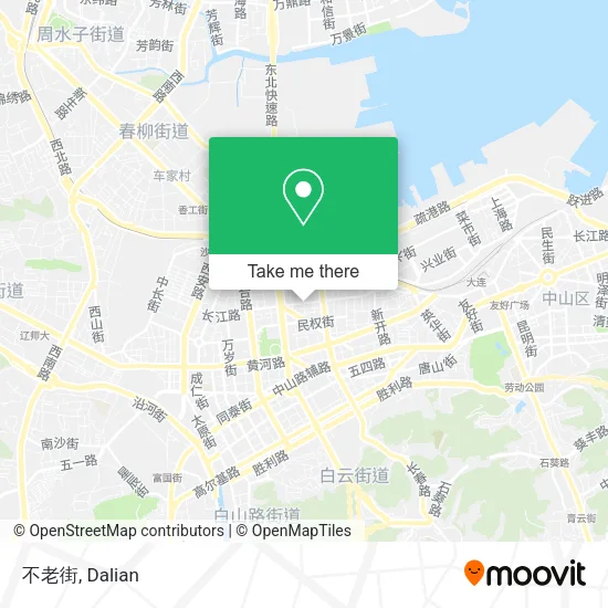 不老街 map