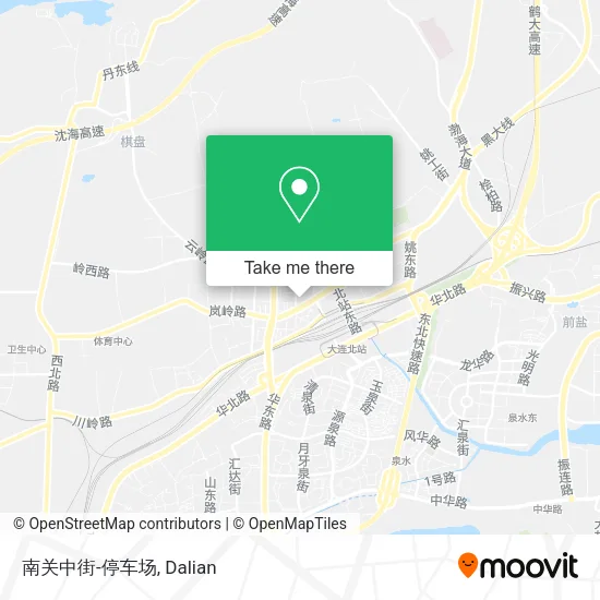 南关中街-停车场 map