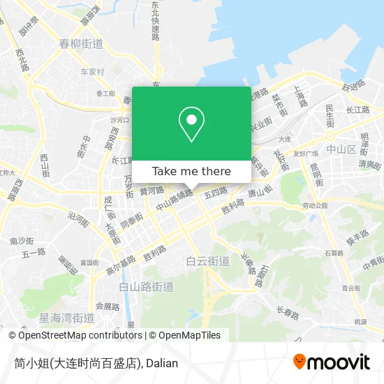 简小姐(大连时尚百盛店) map