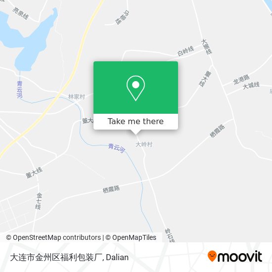 大连市金州区福利包装厂 map
