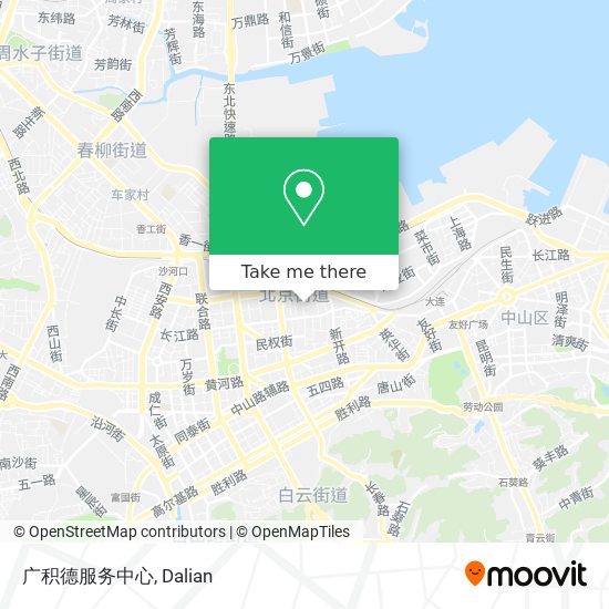 广积德服务中心 map