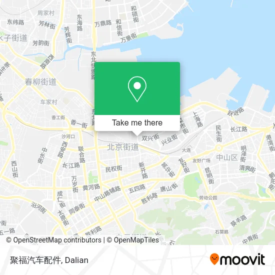 聚福汽车配件 map
