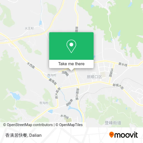 香满居快餐 map