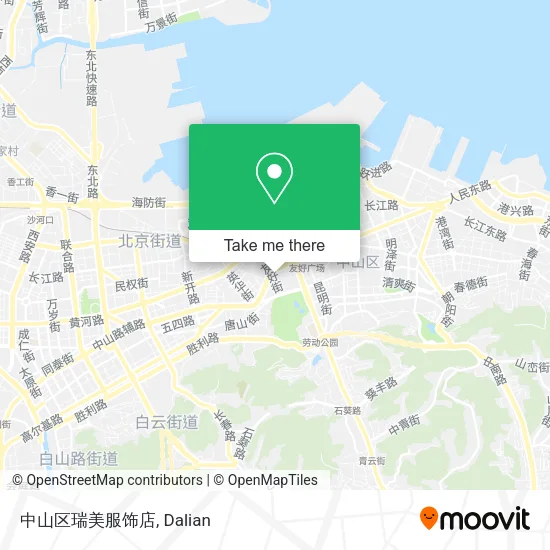 中山区瑞美服饰店 map