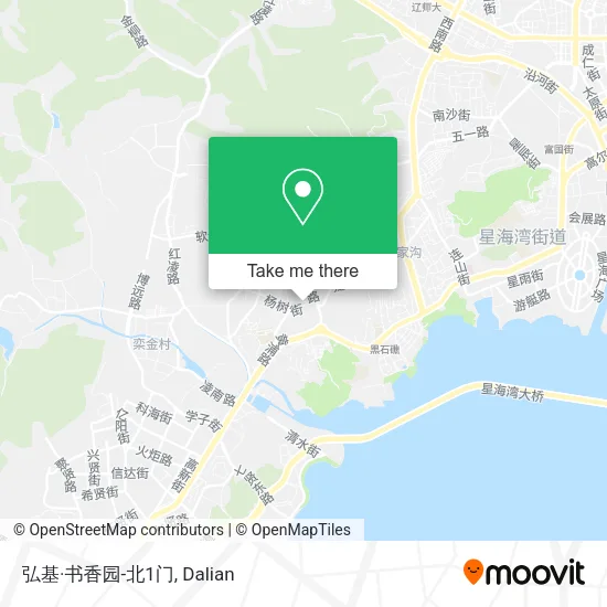 弘基·书香园-北1门 map
