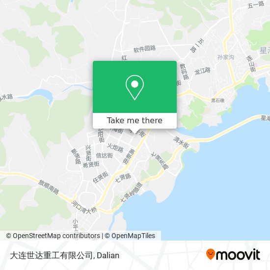 大连世达重工有限公司 map