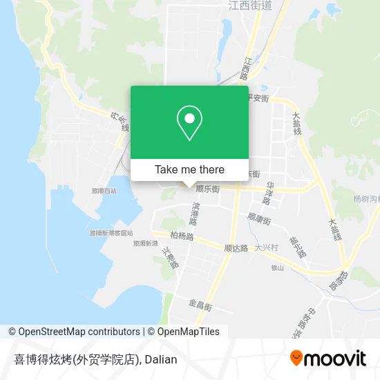 喜博得炫烤(外贸学院店) map