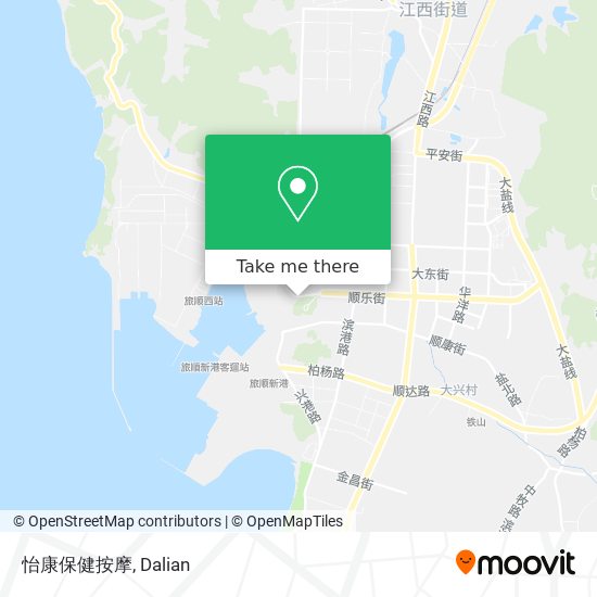 怡康保健按摩 map