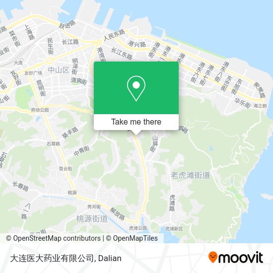 大连医大药业有限公司 map