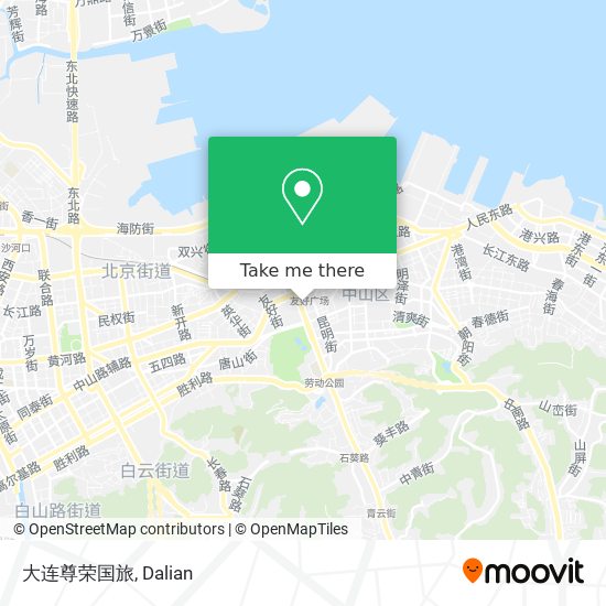 大连尊荣国旅 map