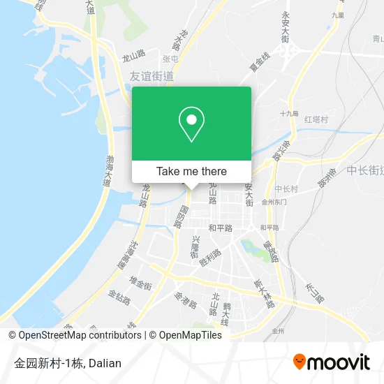 金园新村-1栋 map