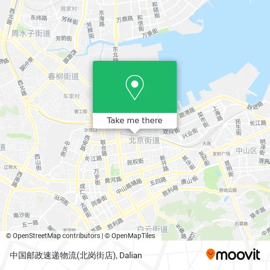 中国邮政速递物流(北岗街店) map