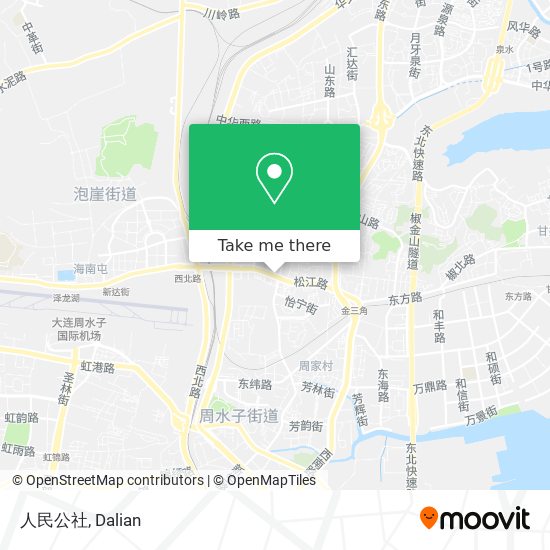 人民公社 map