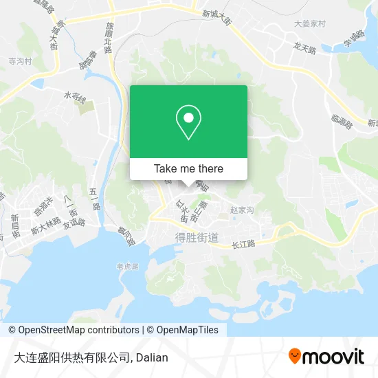 大连盛阳供热有限公司 map