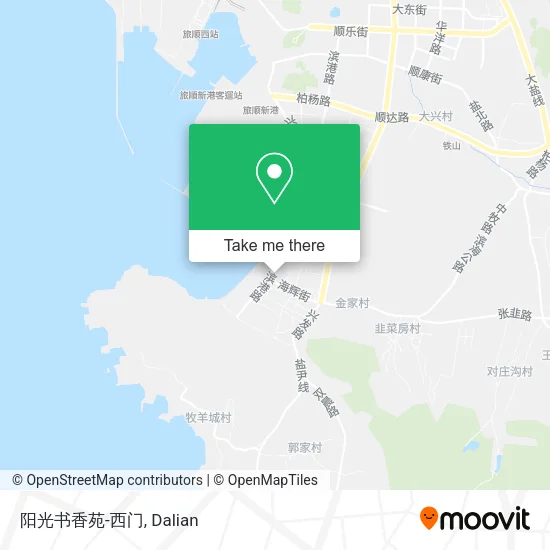 阳光书香苑-西门 map