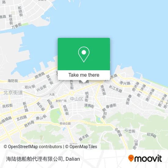 海陆德船舶代理有限公司 map