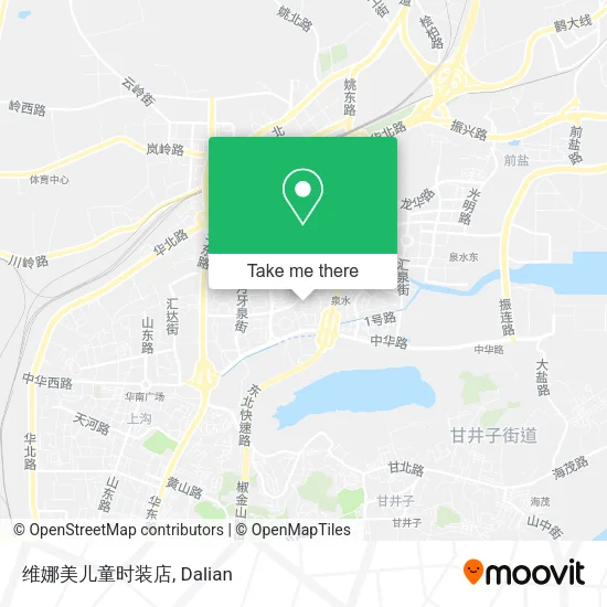 维娜美儿童时装店 map