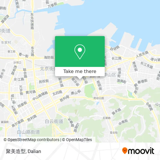 聚美造型 map