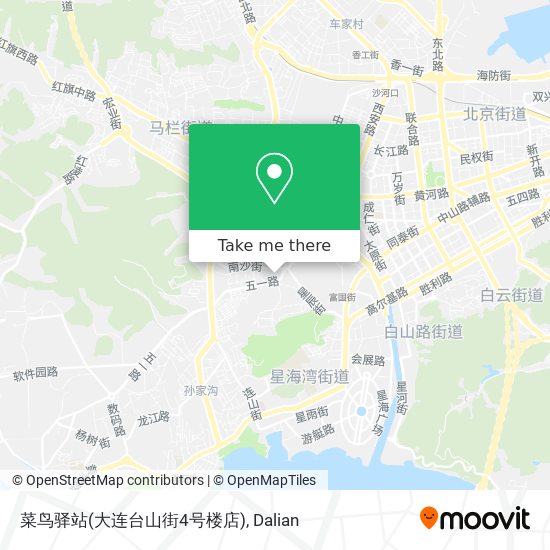 菜鸟驿站(大连台山街4号楼店) map