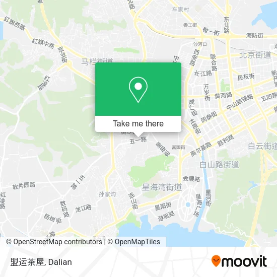 盟运茶屋 map