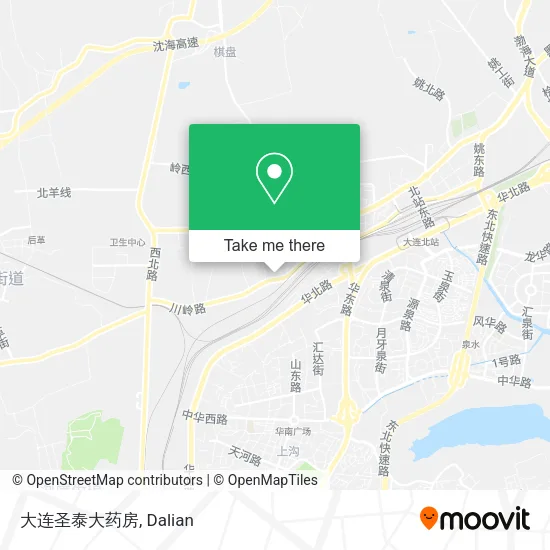大连圣泰大药房 map