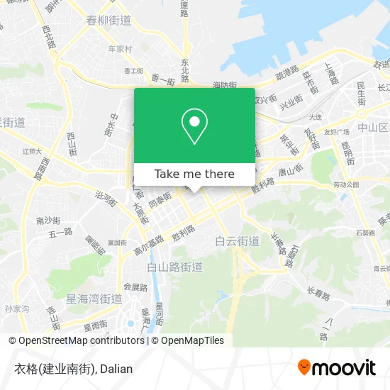 衣格(建业南街) map