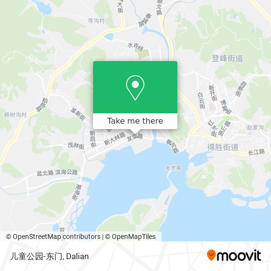 儿童公园-东门 map