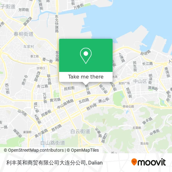 利丰英和商贸有限公司大连分公司 map