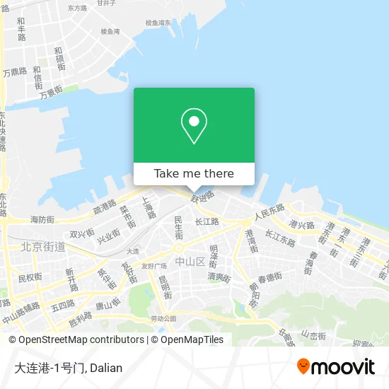 大连港-1号门 map